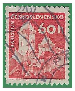 Czechoslovakia # 975 1960 Used