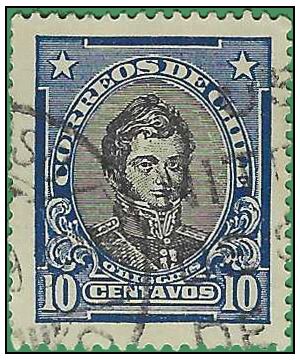 Chile # 164 1929 Used