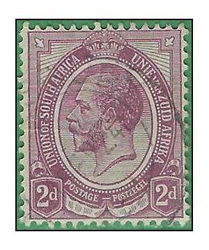 South Africa #   5 1913 Used