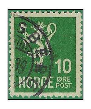Norway # 167 1937 Used