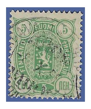 Finland #  60 1895 Used