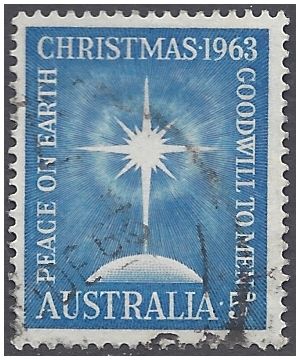 Australia # 380 1963 Used
