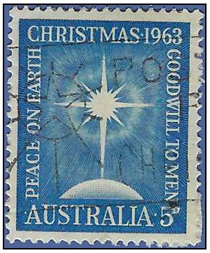 Australia # 380 1963 Used