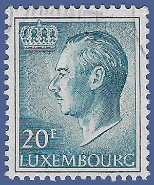 Luxembourg # 575 1975 Used