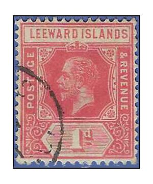 Leeward Islands # 48 1912 Used H