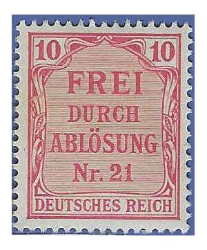 Germany #OL 4 1903 Mint NH