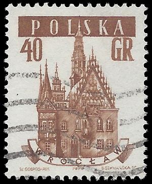 Poland # 806 1958 Used