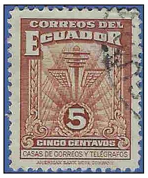 Ecuador #RA49 1940 Used