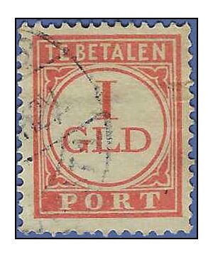 Netherlands #J 71 1921 Used Fault