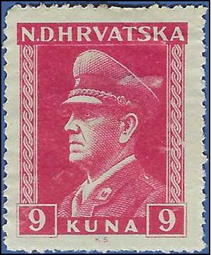 Croatia #  72  1944 Used