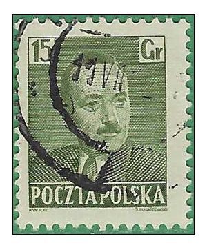 Poland # 492 1950 Used