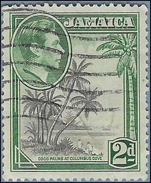 Jamaica # 119a 1939 Used