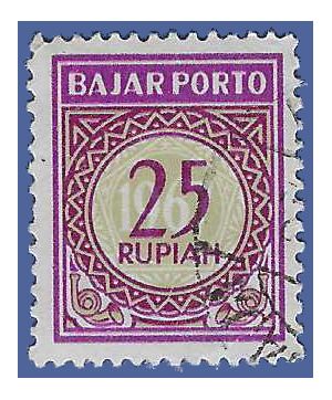 Indonesia #J107 1967 CTO