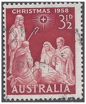 Australia # 312 1958 Used
