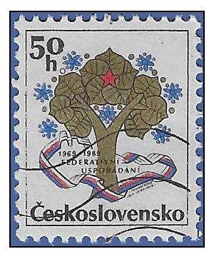 Czechoslovakia #2729 1989 CTO H