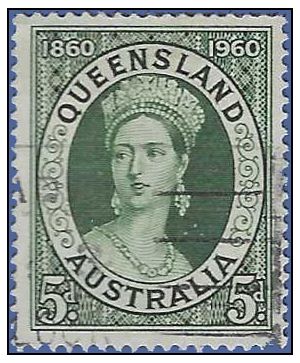 Australia # 338 1960 Used