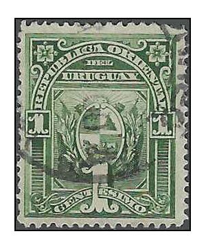 Uruguay #  74 1889 Used