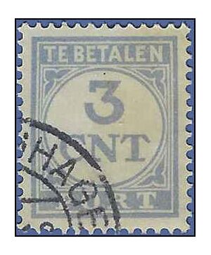 Netherlands #J 61 1938 Used
