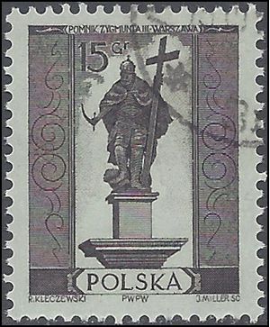 Poland # 670 1955 CTO