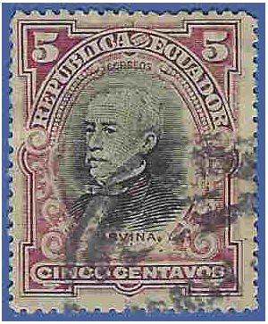Ecuador # 169 1907 Used