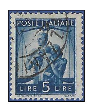 Italy # 472  1945 Used