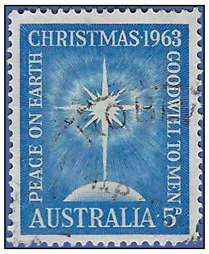 Australia # 380 1963 Used