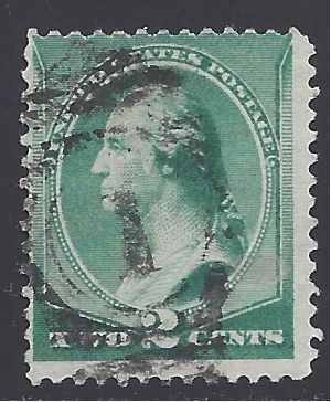 # 213 2c  George Washington 1887 Used Fancy Cancel