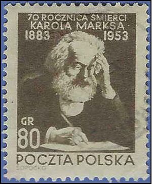 Poland # 569 1953 Used