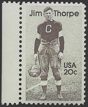 #2089 20c Jim Thorpe  Single 1984 Mint NH
