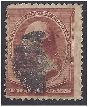 # 210 2c George Washington 1883 Used Fancy Cancel