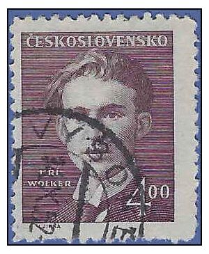 Czechoslovakia # 378 1949 Used