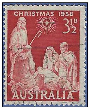 Australia # 312 1958 Used