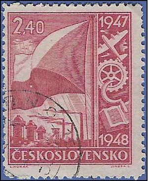 Czechoslovakia # 323 1947 Used