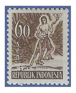 Indonesia # 382 1953 Mint NH