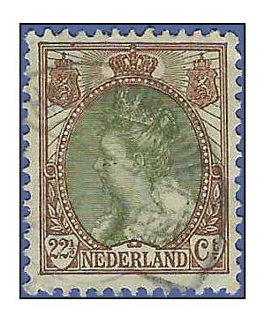 Netherlands #  76 1898 Used