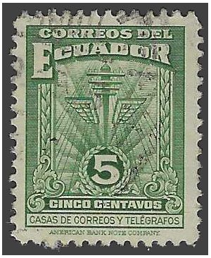 Ecuador #RA49a 1943 Used