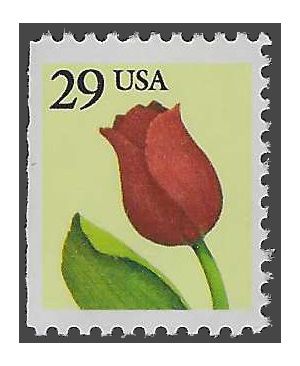 #2527 29c Tulip Booklet Single 1991 Mint NH