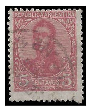 Argentina # 149 1908 Used