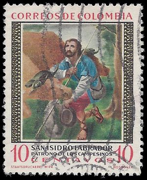 Colombia # 722 1960 Used