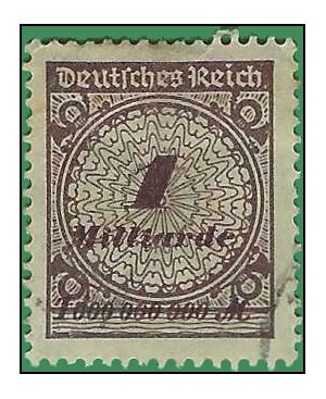 Germany # 294 1923 Used HR