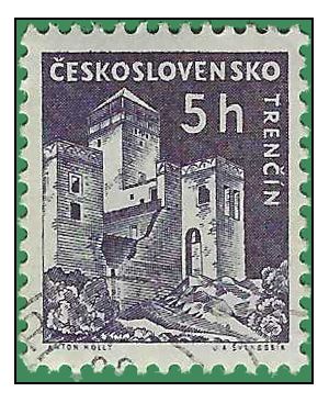 Czechoslovakia # 970 1960 CTO Gum Disturbance