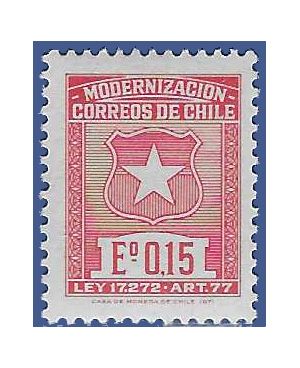 Chile #RA6 1972 Mint NH