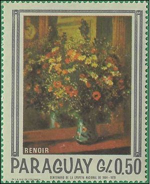Paraguay #1027e 1967 Mint NH