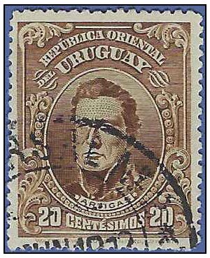 Uruguay # 192 1910 Used