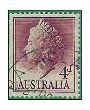 Australia # 294 1953 Used Booklet Single