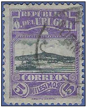 Uruguay # 225 1919 Used