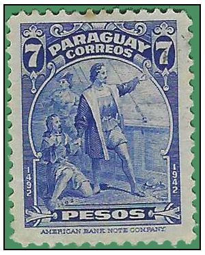 Paraguay # 402 1943 Used