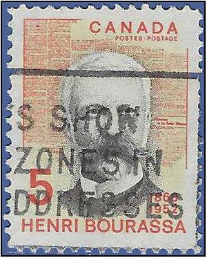 Canada # 485 1968 Used