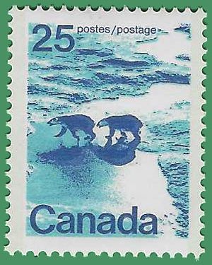 Canada # 597a 1976 Mint NH Ty II 13.25perf OP2