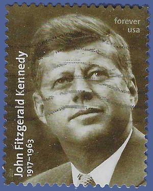 #5175 (49c Forever) John Fitzgerald Kennedy 2017 Used